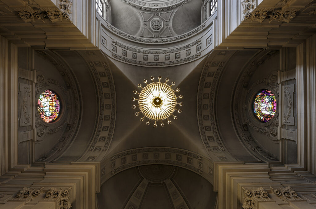 L'église Sainte-Croix de Genève.