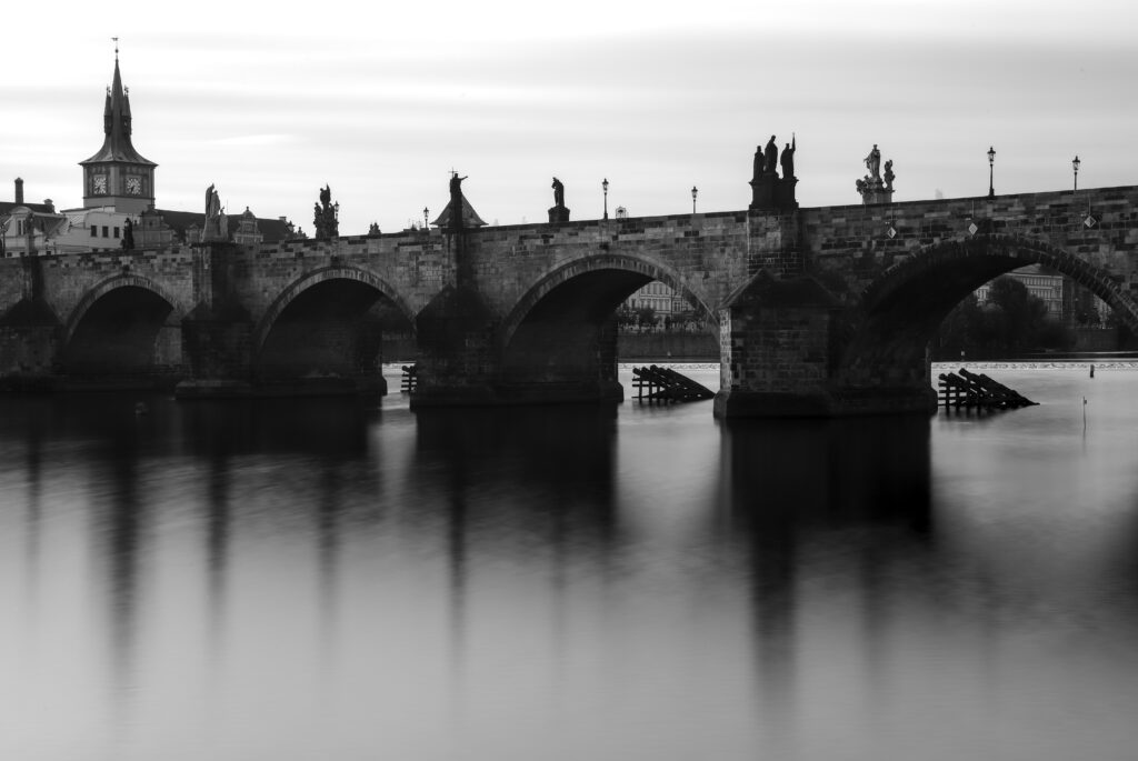 Le pont Charles de Prague.