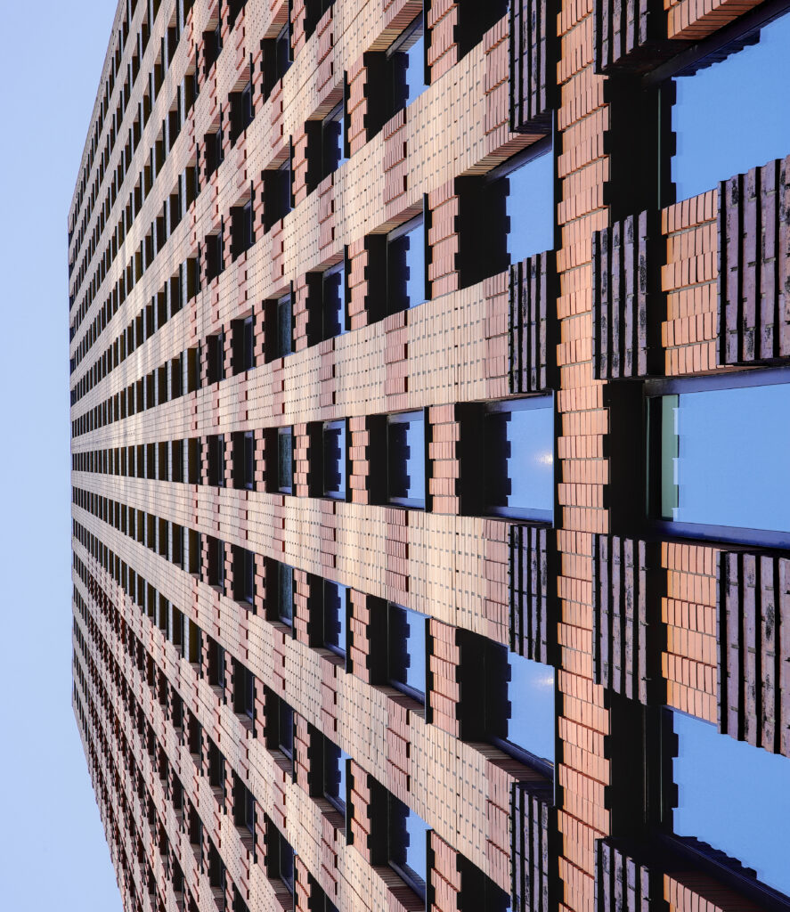 Le bâtiment 'Symphony' dans le centre d'affaires d'Amsterdam.